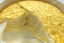 鲜京采【榴莲＞38%】猫山王榴莲千层蛋糕420g 6寸 零食糕点情人节礼物 实拍图