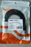 CABLE CREATION CL0393-G 旋转弯头超6类网线CAT6A细线款10G万兆成品跳线360度直角电脑宽带网络连接线8m 实拍图