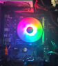 超频三（PCCOOLER）大白鲨PRO CPU散热器 （多平台/SRGB幻彩灯效/下压式/ITX散热器/附带硅脂） 实拍图