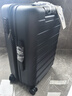 90分行李箱大容量拉杆箱莱茵河扩容版旅行箱万向轮男女可登机箱 暗夜黑 20英寸 可登机 实拍图