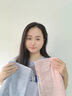 三利A类新疆棉方巾4条纯棉轻柔男女吸水洗脸小毛巾 33*33cm 实拍图
