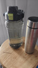 榄茵运动水杯大容量装水壶塑料冷水壶凉水壶水瓶凉水杯壶健身便携防烫 1.5L 黑色【耐热防摔】 默认项 实拍图