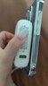 SUIDDY【3C认证丨四合一】充电宝自带线带插头器20000毫安大容量Magsafe快充移动电源适用苹果华为小米 【自带线+磁吸+AC插头】米白色 实拍图