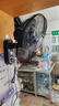 先科（SAST）风扇/壁扇/电风扇/宿舍餐厅电风扇/大风力/交流定频/壁挂式电风扇FB-308  实拍图