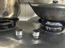 樱花大火力燃气灶双灶家用天然气厨房台式液化气嵌入式节能煤气灶 不锈钢7.2kw右九腔+一级+熄火 天然气 实拍图