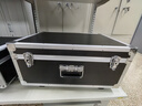 驰明便携滑轮拉杆箱铝合金工具箱 五金仪器设备箱 定制模型收纳运输箱 029黑色空箱万向轮45x36x23cm 实拍图