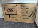 AOC 27英寸2K 300Hz 爱瞳圆偏光+硬件低蓝光护眼 FastIPS HDR400 HDMI2.1典雅白电竞显示器Q27G4SL/WS 实拍图