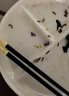 拜杰陶瓷减脂定量餐盘211分格餐盘学生早餐盘饺子盘果盘奶油黄亮面 实拍图