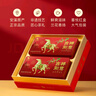八马茶业 安溪铁观音清香型/武夷岩茶大红袍 乌龙茶 送礼茶叶 礼盒装 【吉祥如意】特级铁观音-392g 实拍图