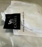 骆驼（CAMEL）运动速干T恤透气宽松户外休闲圆领情侣短袖夏季男款，白色2XL 实拍图