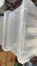 名创优品MINISO家用衣服收纳箱大容量玩具储物箱积木整理箱高透52L 1个装 实拍图