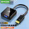 毕亚兹 Mini DP转DVI转换线扩展迷你DP高清转接头 1.8米 Surface苹果Mac雷电接口电脑接投影仪 HX21 实拍图