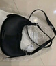 CHARLES&KEITH三角扣新月包腋下包单肩包包女包女友生日礼物CK2-50271205 Noir黑色 S 实拍图