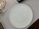 华青格陶瓷西餐盘 10英寸白色牛排餐盘沙拉意面盘子1只装 实拍图