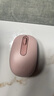 罗技（Logitech）M196 无线蓝牙鼠标 办公鼠标 笔记本商务办公家用 小巧便携 对称手型 玫瑰粉 实拍图