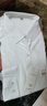 BLUE LITTLE WHITE长袖衬衫女修身女士职业装商务正装白色工装衬衣免烫抗皱休闲面试 白色（方.领） 【快速到货】 38 /XL (108斤-118斤) 实拍图