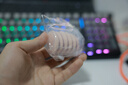 优家UPLUS拇指粉扑小号遮瑕气垫（6片盒装）mini指腹小拖鞋粉扑迷你 实拍图