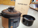苏泊尔（SUPOR）官方推荐已售6万+电压力锅家用电高压锅  多功能一锅双胆电饭煲 一键排气 智能预约定时 5L双胆，高性价比 5L 实拍图