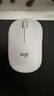 罗技（Logitech）M221 轻音鼠标 无线鼠标 办公鼠标 对称鼠标 带无线微型接收器 米白色 实拍图