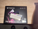 宏碁掠夺者（PREDATOR）96G(48G×2)套装 DDR5 6000频率 台式机内存条 Hermes冰刃系列 RGB灯条(C28) 白色 AI电脑配件 实拍图