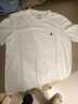 杰克·琼斯（JACK&JONES）25年男装T恤男夏季T恤舒适男士短袖凉感多色上衣纯色水洗不易走形 A06白色 M 175 实拍图