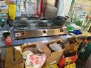 长城煲仔炉砂锅灶商用三眼四眼燃气灶液化气四头大间距多头灶猛火灶六头八头猛火燃气灶米线炉麻辣烫灶 【爆款TOP】三眼灶_大间距 煤气罐/液化气【含熄火保护】 实拍图