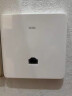 华三（H3C）H9套装2.5G版 AP面板全屋wifi套装5个千兆双频无线ap+9口PoE路由器酒店民宿家用别墅企业组网3000M 实拍图