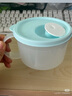 特百惠（Tupperware）微波460ml可加热水晶汤碗水果碗学生上班族便携饭盒蓝色送便携袋 实拍图