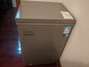 美的（Midea）100L/143L/200升KMF系列家用囤货小冷柜冰箱专利减霜冷藏冷冻两用一级能效母乳冰柜国家补贴 【BD/BC-100KMF(E)】 100L 实拍图
