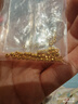 喜上眉梢喜饰黄金古法硬金金珠999足金转运珠散珠3D硬金方糖方块珠情侣礼 0.47g 2mm黄金方糖珠多颗 实拍图