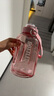 BOTTLED JOY吨吨桶水杯大容量运动健身顿墩桶Tritan耐高温便携水壶女1.5L粉色 实拍图