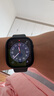 Apple/苹果 Watch Series 10 智能手表GPS+蜂窝款46毫米亮黑色铝金属表壳黑色运动型表带S/M MWYJ3CH/B 实拍图