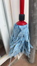 微力达（Vileda）德国无纺布拖把家用易拖净地拖吸水墩布传统拧水老式拖把 【德国品牌】蓝拖把1杆2头 实拍图