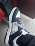 回力（Warrior）官方板鞋男鞋秋冬季舒适增高休闲运动鞋子男学生跑步鞋 黑白41 实拍图