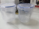 塑料密封罐干货罐茶叶家用通明罐子厨房五谷杂粮收纳盒储物罐子 密封罐 2个 800ml 实拍图