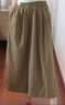 优衣库女装休闲裙裤/七分裤裤子尼龙479399 56 橄榄色 S /155/64A 实拍图