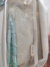 少年伴笔袋文具盒小初中学生文具铅笔高颜值办公简约大容量透明文件袋手提袋化妆品收纳白色送5支中性笔 实拍图