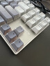 CHERRY樱桃 MX8.2 Xaga曜石 无线键盘 蓝牙三模机械键 三透PBT键帽 兼容MAC系统  客制化键盘  白色银轴 实拍图