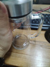 高硼硅双层加厚茶水分离办公杯大容量泡茶杯把手双层加厚茶杯硬厚 钢盖办公杯 400ml 1只 实拍图