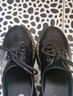 马丁（DR.MARTENS）1461 Quad夏季松糕通勤光面皮黑色厚底皮鞋单鞋 黑色 37 实拍图