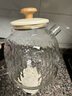 小熊（Bear）全玻璃壶体养生壶恒温壶 办公室多功能煮茶壶花茶壶 0金属养生杯 24h预约24h保温 1L YSH-M10H3 实拍图