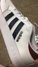 adidas BREAKNET休闲网球文化板鞋小白鞋男子阿迪达斯官方轻运动 白色/藏青蓝/酒红色   41 实拍图
