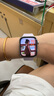 HUAWEI WATCH FIT 4 风信紫氟橡胶表带华为运动智能手表超轻薄大屏潮流运动蓝牙通话睡眠监测fit4 实拍图