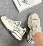 骆驼（CAMEL）老爹鞋男款银月舒适厚底增高休闲鞋 L24A283742AM 米/灰  41  实拍图