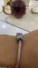 潘多拉（PANDORA）[618]雪蓝领域串饰冰蓝色镂空雪花diy串珠生日礼物送女友 霜蓝雪花串饰 均码 实拍图
