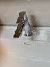 汉斯格雅（Hansgrohe）冷启动空气注入单孔冷热水龙头浴室面盆龙头矮款镀铬色 71303007 实拍图