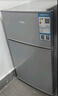 奥克斯小冰箱家用小型迷你冷藏冷冻两用出租房宿舍用节能省电寝室办公室电冰箱 【升级净化去味】42A156DW银【节能省电】 实拍图