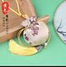 别颖随身中药香包香囊锦囊积福手工荷包袋装胎毛福袋香囊空袋定制logo 黄色 【空袋】 实拍图