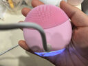 斐珞尔（FOREO）露娜洁面仪LUNA mini3净透洁面仪平衡油脂洗脸仪电动清洁毛孔洗脸神器 粉红色 实拍图