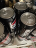 百事可乐 无糖黑罐 Pepsi 碳酸饮料 常规 330ml*24听 整箱装  百事出品 实拍图
